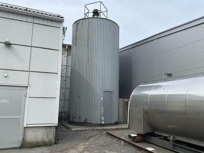 Översiktsbild av s/s Jacketed insulated storage tank